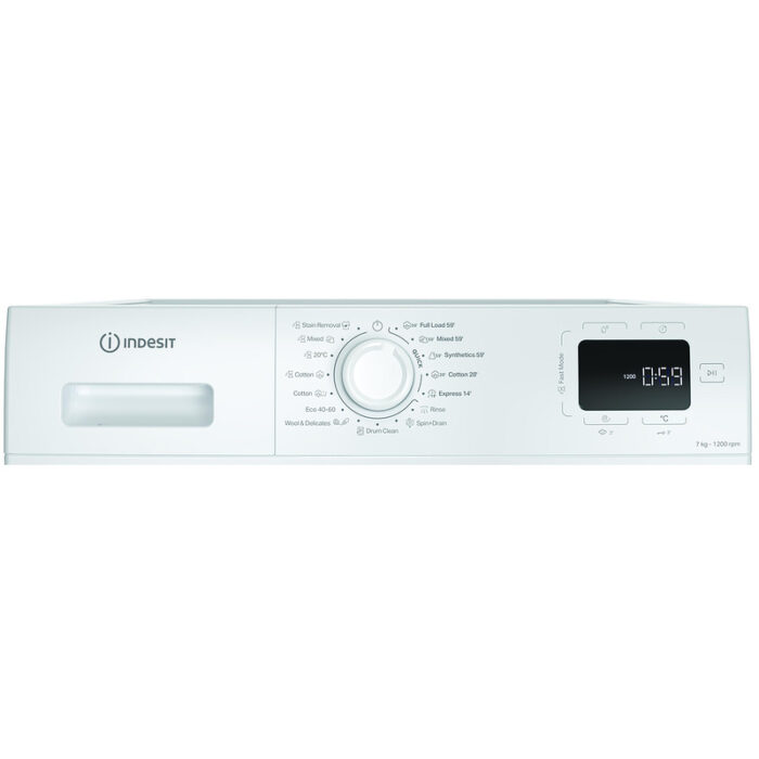 Пералня Indesit IM 762 MY TIME EE , 1200 об./мин., 7.00 kg, A , Бял - Image 2