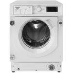 Вградена пералня със сушилня Hotpoint-Ariston BI WDHG 861485 EU , 1400 об./мин., 6 kg, 8.00 kg, B , D , Бял