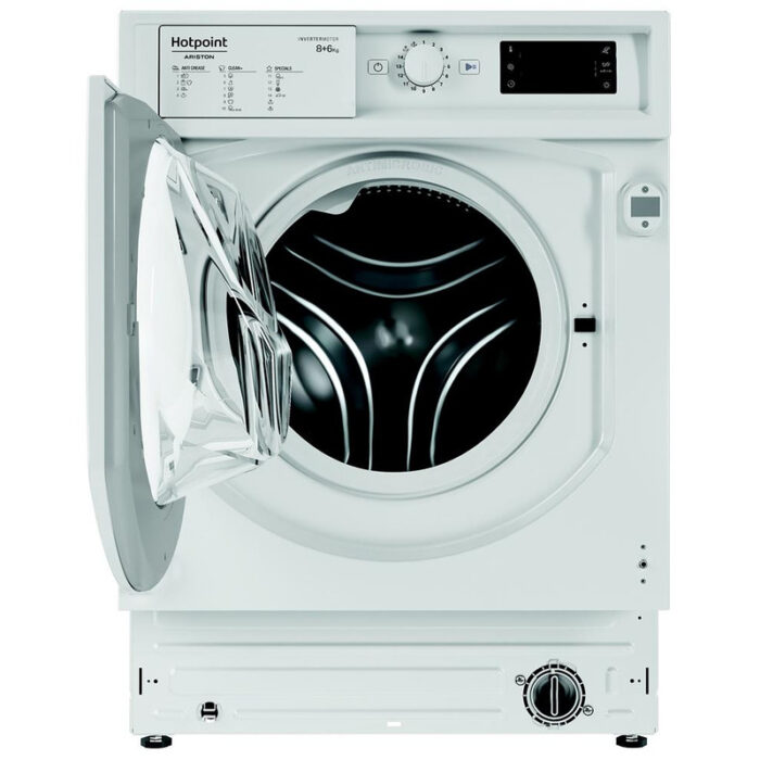 Вградена пералня със сушилня Hotpoint-Ariston BI WDHG 861485 EU , 1400 об./мин., 6 kg, 8.00 kg, B , D , Бял - Image 2