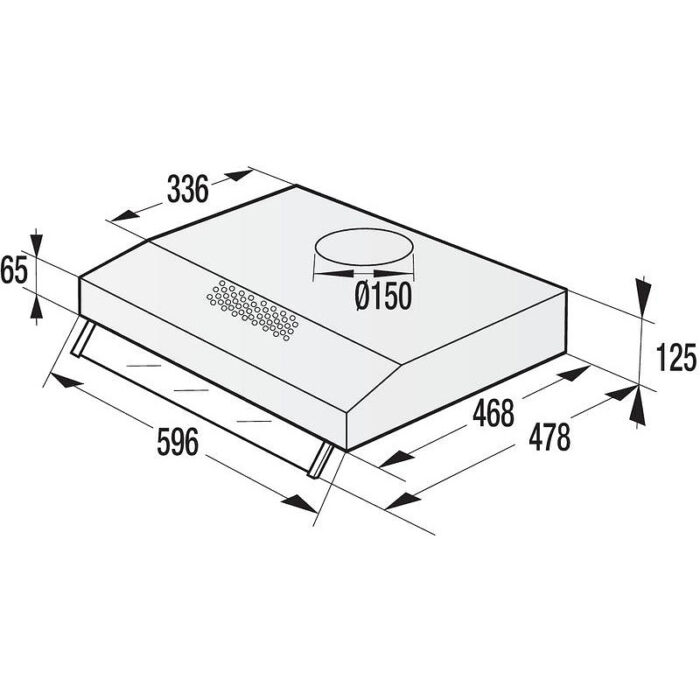 Абсорбатор Gorenje WHU629AX/M - Image 2