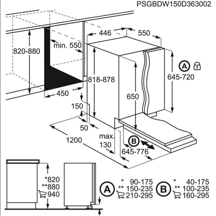 Съдомиялна за вграждане Electrolux EEM43200L - Image 4