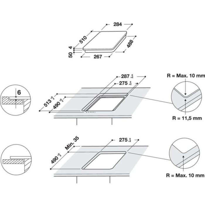 Плот за вграждане Whirlpool WS Q0530 NE - Image 3
