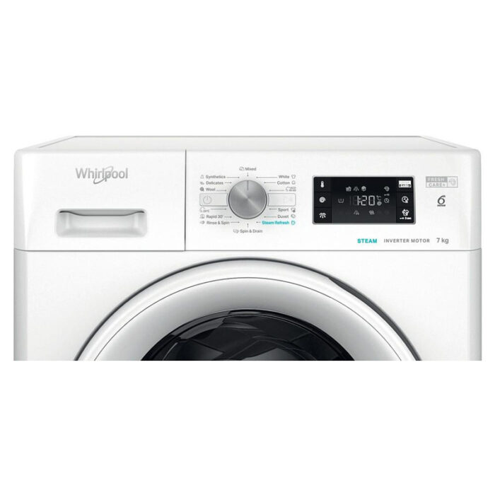Пералня Whirlpool FFB 7469 WV EE , 1400 об./мин., 7.00 kg, A , Бял - Image 4