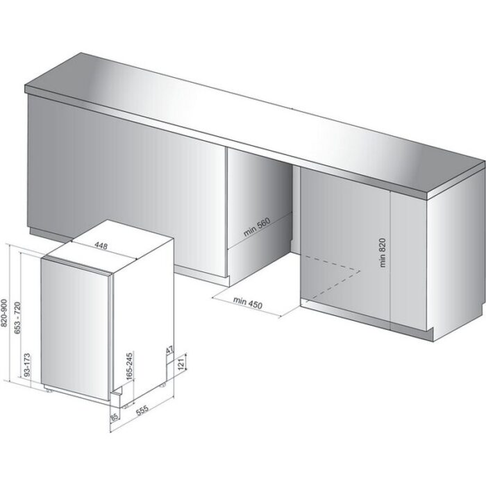 Вгр мм Hotpoint-Ariston HSIO 3O23 WFE - Image 2