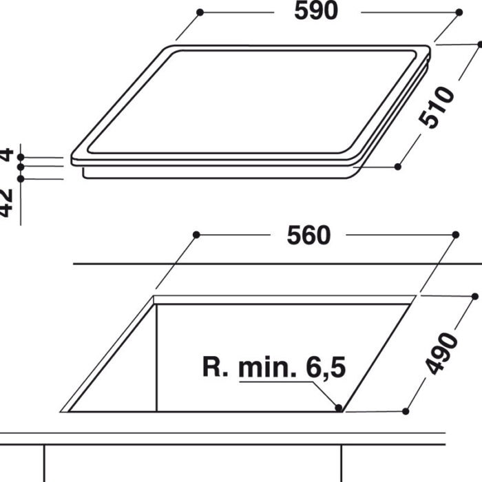 Плот за вграждане Whirlpool AKT 8030/NE - Image 2