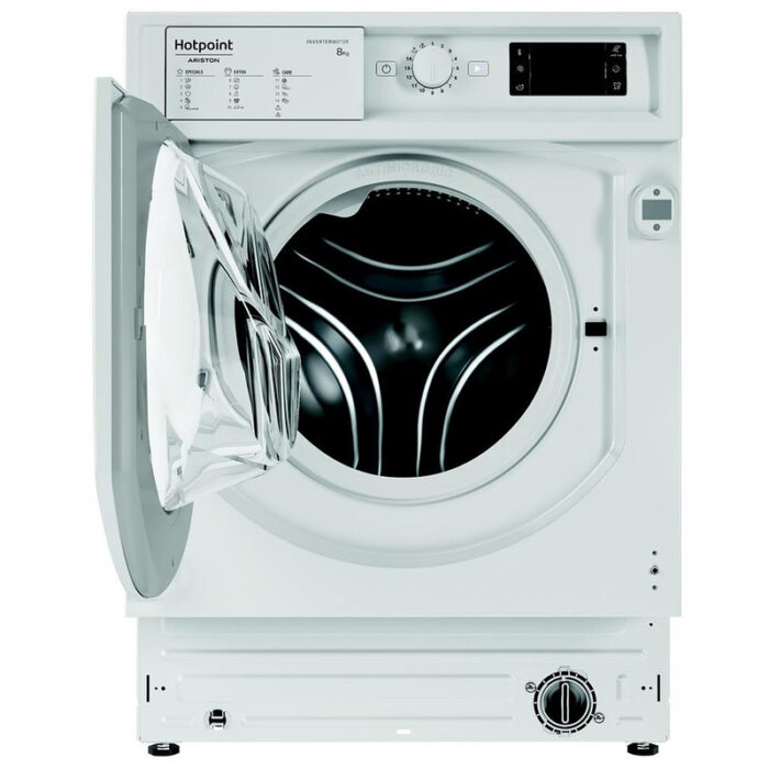 Вградена пералня Hotpoint-Ariston BI WMHG 81485 EU , 1400 об./мин., 8.00 kg, B , Бял - Image 2