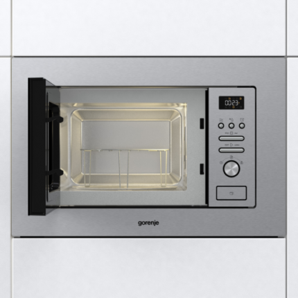 Микровълнова фурна с грил Gorenje G400 BM201AG1X за вграждане