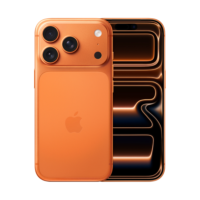apple.jpg Смартфон GSM APPLE IPHONE 17 PRO COSMIC ORANGE 6.30 ", 256 GB, RAM 12 GB, 48+48+48 MP, 5G - Image 1