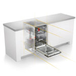 Съдомиялна за вграждане Whirlpool WSIC 3M27 C - Image 4