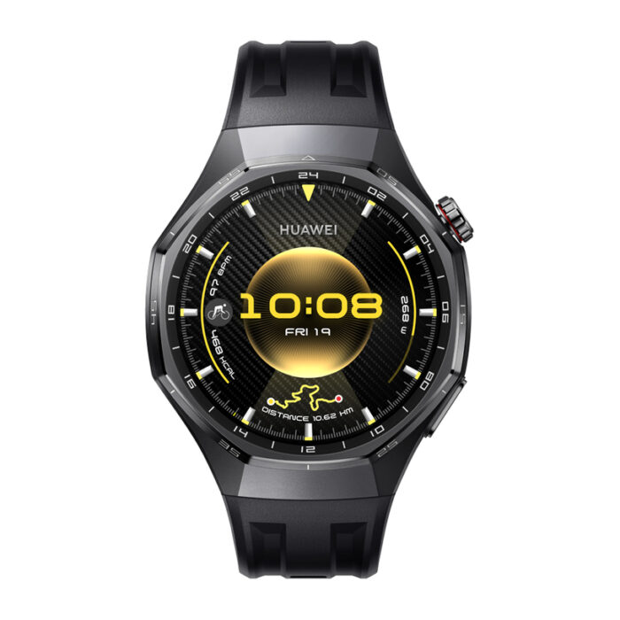 Смарт часовник HUAWEI WATCH GT 6 Pro Black ATM-B29F Black Fluoroelastomer Strap 46 MM, GPS, ПУЛСОМЕР, SPO2 - Image 3