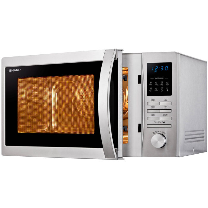 Микровълнова фурна Sharp R322STWE - Image 2