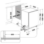 Съдомиялна за вграждане Whirlpool MaxiSpace W8I HP42 L - Image 7