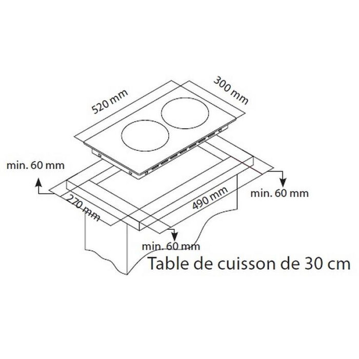 Вгр керамичен плот Hotpoint-Ariston HRD 5030 B - Image 3