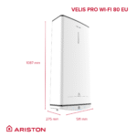 Обемен бойлер Ariston VELIS PRO WIFI 80 EU - Image 2
