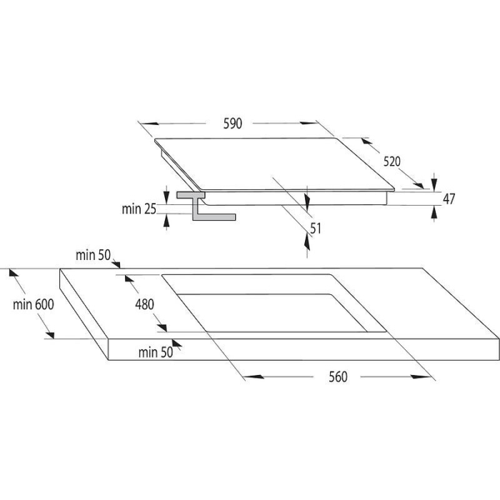 Плот за вграждане Gorenje ECS646BCSCE - Image 4