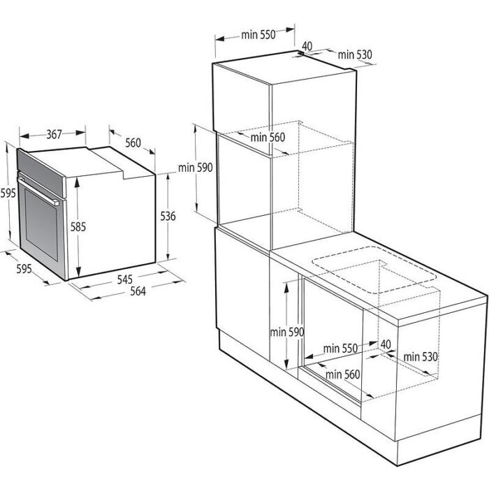 Фурна за вграждане Gorenje BO6735E05X - Image 6