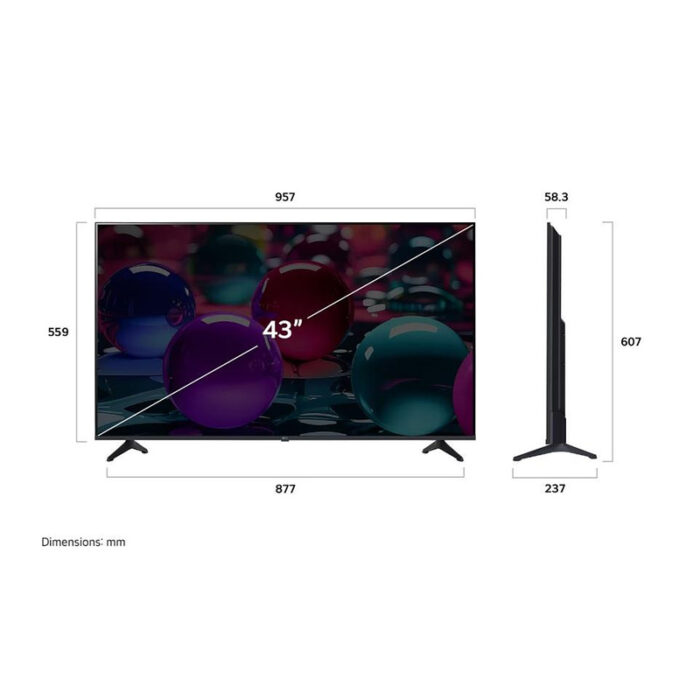 ТВ LED LCD LG 43UA73003LA - Image 3