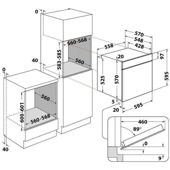 Фурна за вграждане Indesit IO K58HS B - Image 6