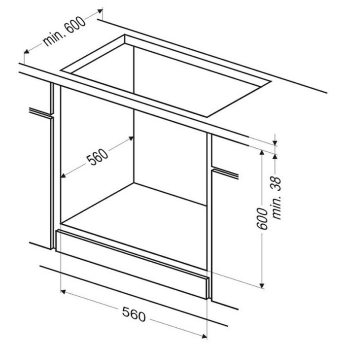 Фурна за вграждане AMICA BOC4210 - Image 3