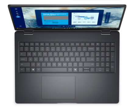 Лаптоп Dell Pro 16 PC16250, Intel 5 120U (10 cores, up to 5.0 GHz), 16" FHD+(1920x1200) 300nits AG,