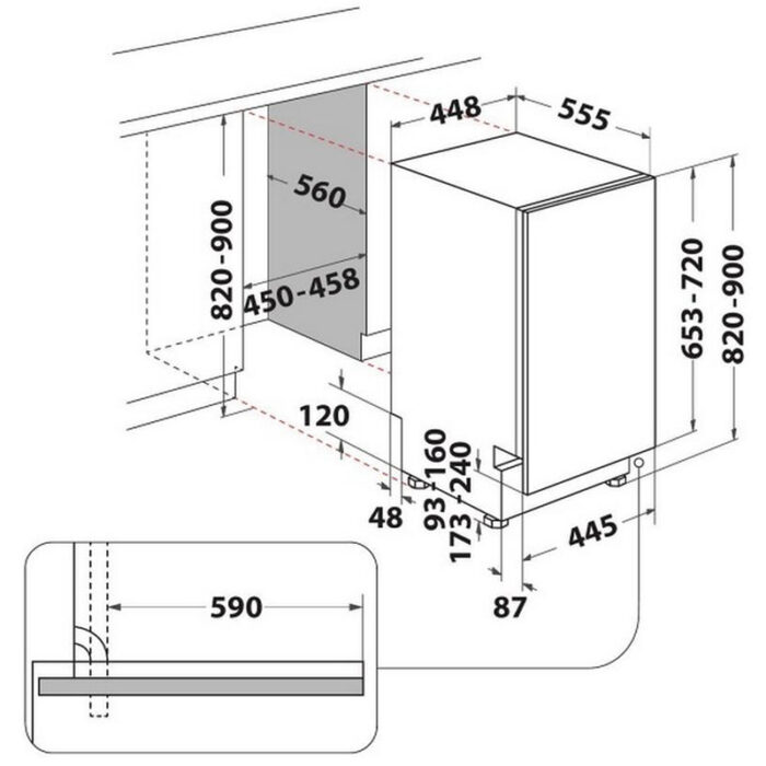 Вгр мм Indesit DSIO 3M24 C S - Image 2