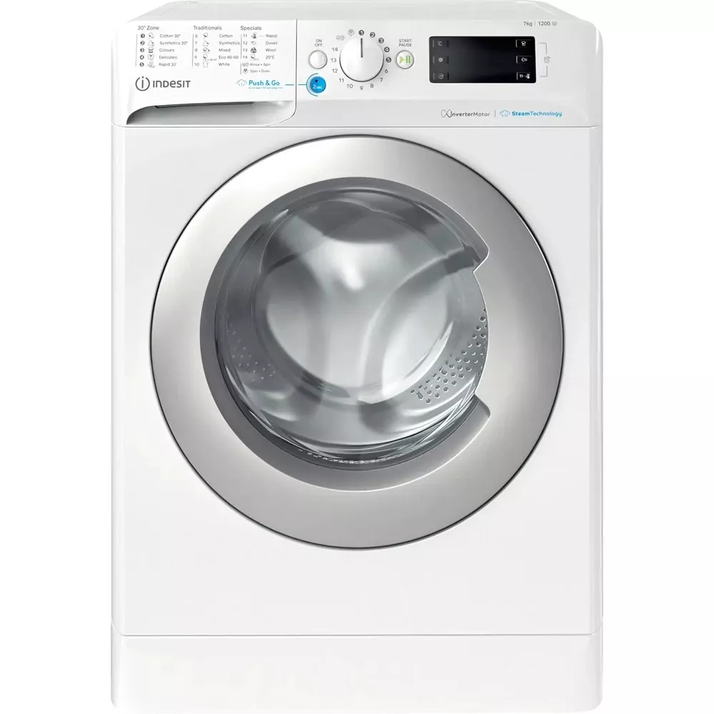 инде.webp Пералня Indesit BWSE 71295X WSV EE - Image 1