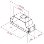 Абсорбатор TEKA GFL 57651 EOS BK Е.4025 черен - Image 3