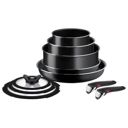 Комплект съдове Tefal L1539053 ING6 Easy Cook N Clean 10 части